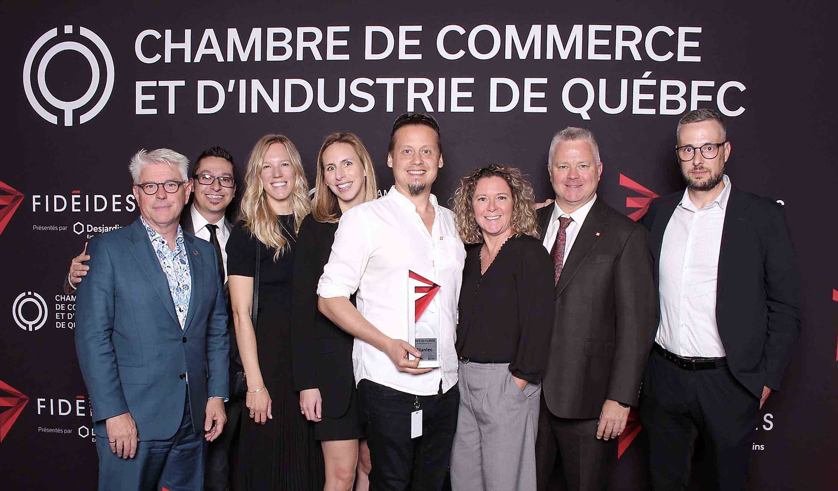 Stantec remporte un prix Fidéides à Québec