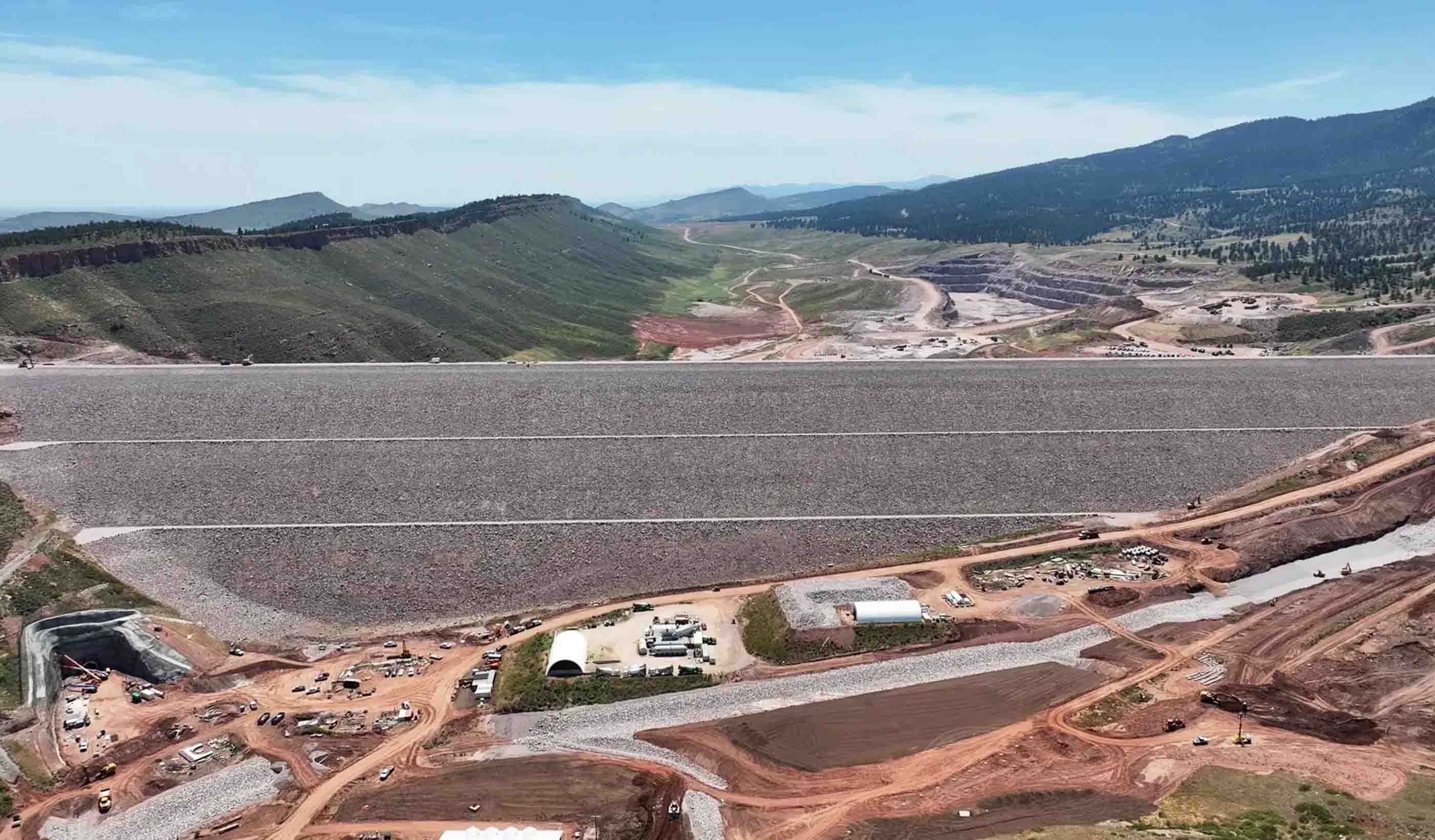 Engineers solve major challenges to deliver largest US Asphalt Core Rockfill Dam (ACRD)