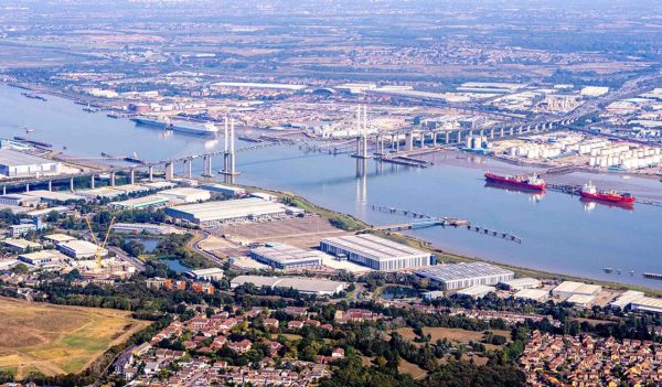 The Dartford Crossing is just one of the main routes to get across the famous River Thames, in London, UK.